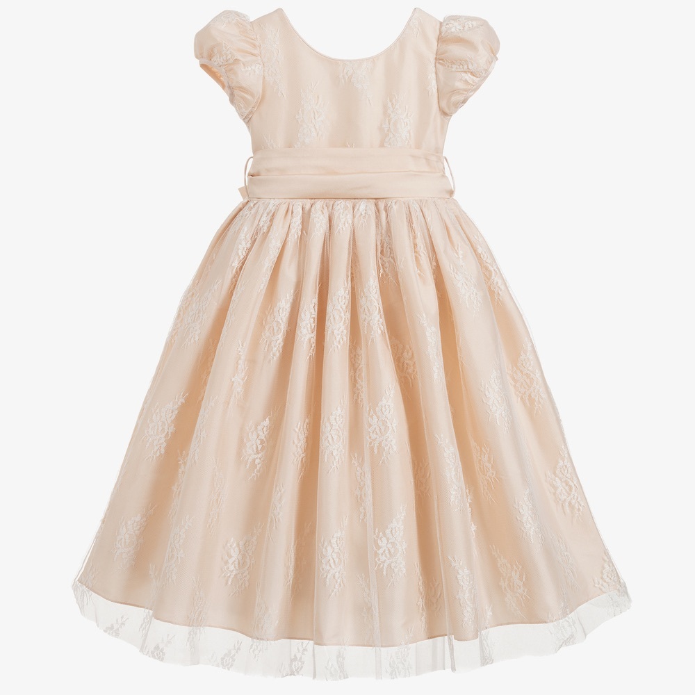 NWT Nicki Macfarlane Chloe Blush Flower Girl Dress 12-18M
